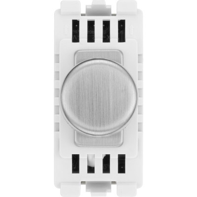 BG RBSDTR Dimmer Switch Trailing Edge Brushed Steel
