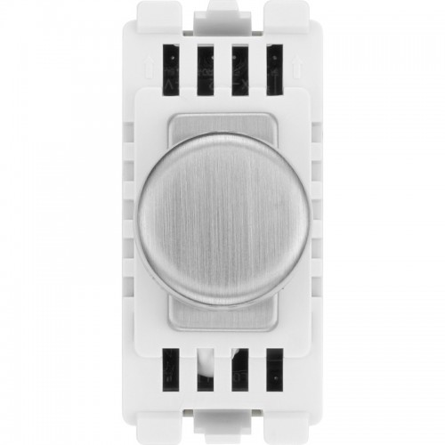 BG RBSDTR Dimmer Switch Trailing Edge Brushed Steel