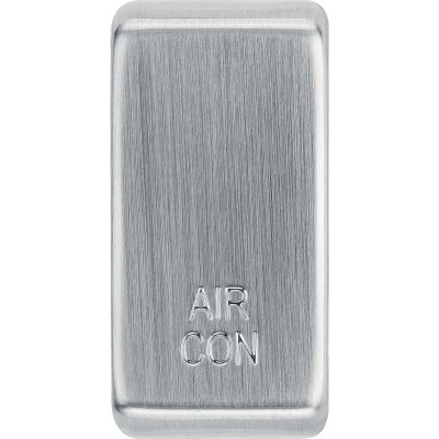 BG RRACBS-01 Grid Rocker Air Conditioning Brushed Steel