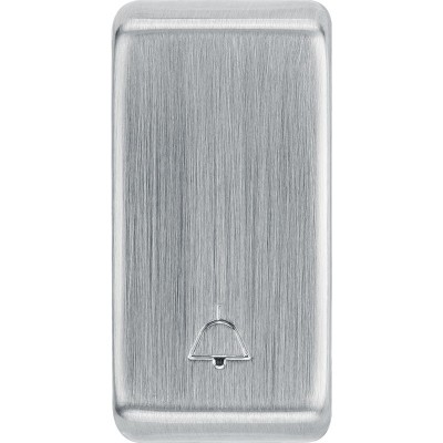 BG RRBELLBS-01 Grid Rocker Bell Brushed Steel