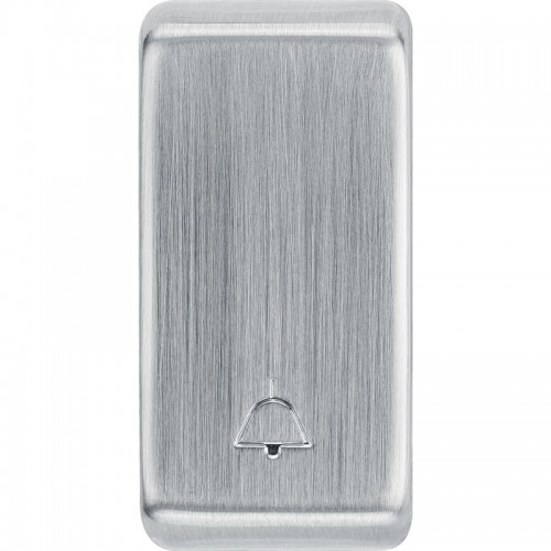 BG RRBELLBS-01 Grid Rocker Bell Brushed Steel
