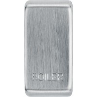 BG RRBLBS-01 Grid Rocker Boiler Brushed Steel