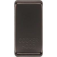 BG RRCHBN-01 Grid Rocker Cooker Hood Black Nickel