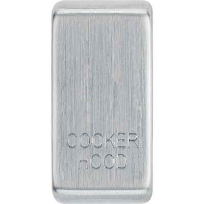 BG RRCHBS-01 Grid Rocker Cooker Hood Brushed Steel