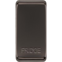 BG RRFDBN-01 Grid Rocker Fridge Black Nickel