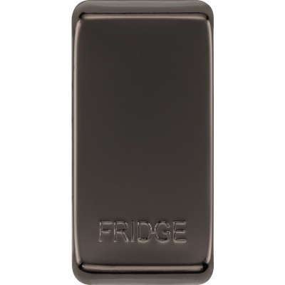 BG RRFDBN-01 Grid Rocker Fridge Black Nickel