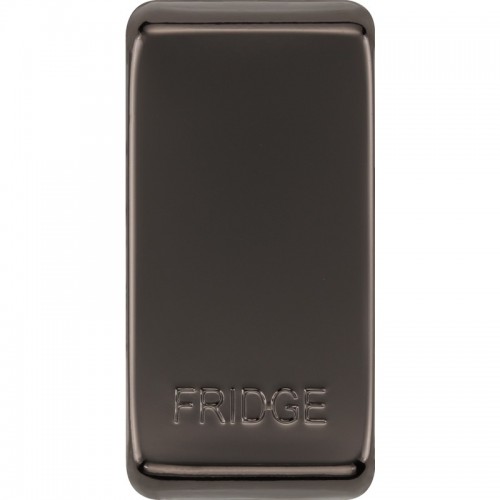 BG RRFDBN-01 Grid Rocker Fridge Black Nickel