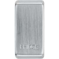 BG RRFDBS-01 Grid Rocker Fridge Brushed Steel