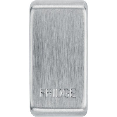 BG RRFDBS-01 Grid Rocker Fridge Brushed Steel
