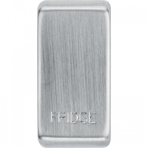 BG RRFDBS-01 Grid Rocker Fridge Brushed Steel