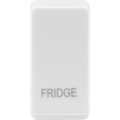 BG RRFDW Grid Rocker Fridge White