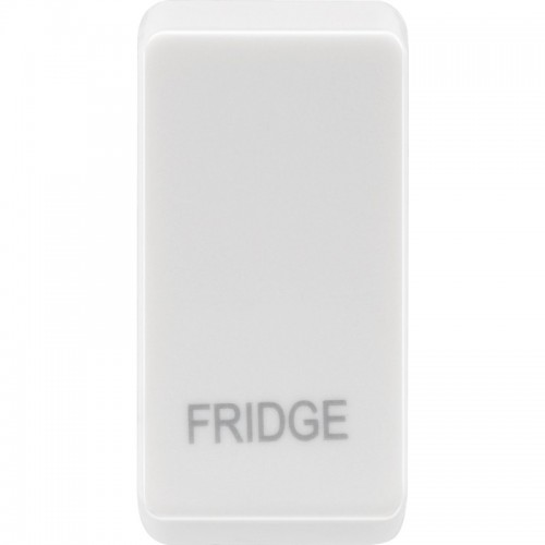 BG RRFDW Grid Rocker Fridge White