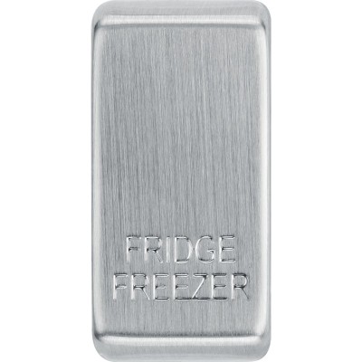 BG RRFFBS-01 Grid Rocker Fridge Freezer Brushed Steel