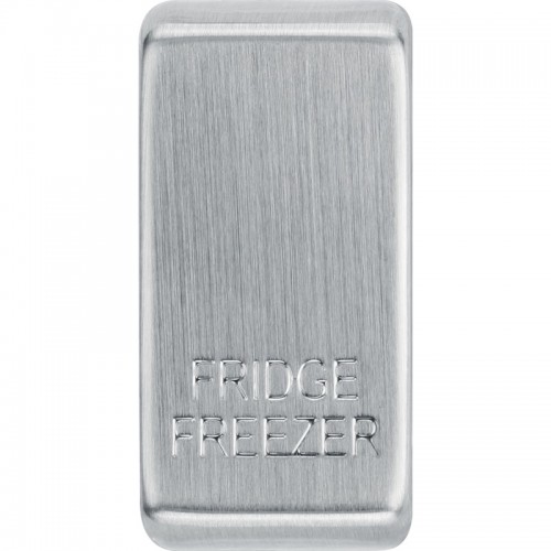 BG RRFFBS-01 Grid Rocker Fridge Freezer Brushed Steel