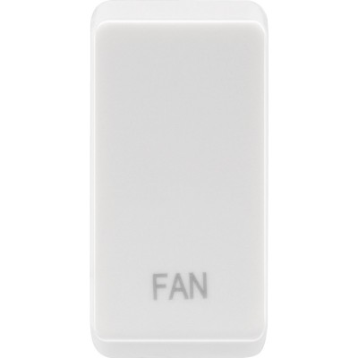 BG RRFNW Grid Rocker Fan White