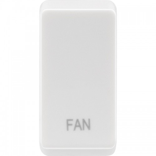 BG RRFNW Grid Rocker Fan White