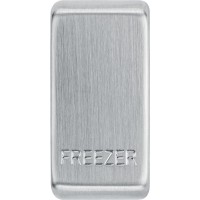 BG RRFZBS-01 Grid Rocker Freezer Brushed Steel