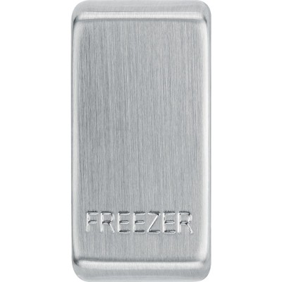 BG RRFZBS-01 Grid Rocker Freezer Brushed Steel