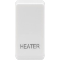 BG RRHTW Grid Rocker Heater White