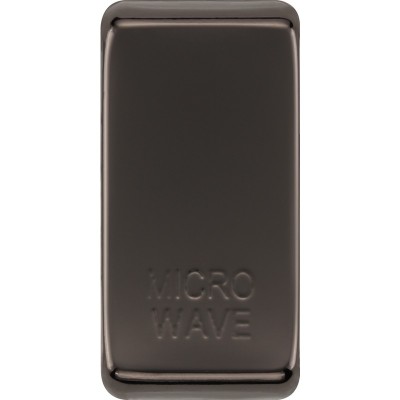 BG RRMWBN-01 Grid Rocker Microwave Black Nickel