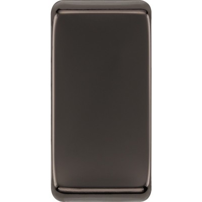 BG RRUPBN-01 Grid Rocker Plain Black Nickel