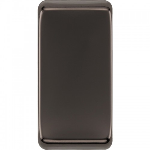 BG RRUPBN-01 Grid Rocker Plain Black Nickel