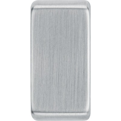 BG RRUPBS-01 Grid Rocker Plain Brushed Steel