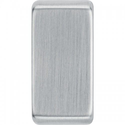 BG RRUPBS-01 Grid Rocker Plain Brushed Steel