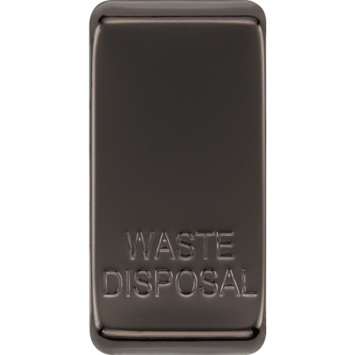 BG RRWDISBN-01 Grid Rocker Waste Disposal Black Nickel