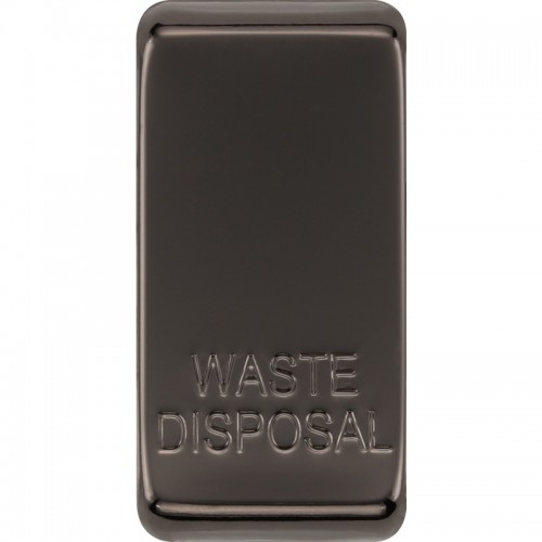 BG RRWDISBN-01 Grid Rocker Waste Disposal Black Nickel