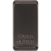 BG RRWHBN-01 Grid Rocker Water Heater Black Nickel