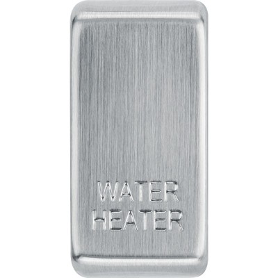 BG RRWHBS-01 Grid Rocker Water Heater Brushed Steel