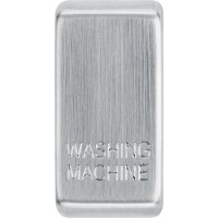 BG RRWMBS-01 Grid Rocker Washing Machine Brushed Steel
