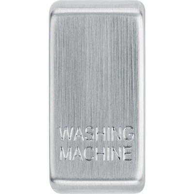 BG RRWMBS-01 Grid Rocker Washing Machine Brushed Steel