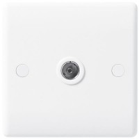 BG Nexus White TV Aerial Socket - 860