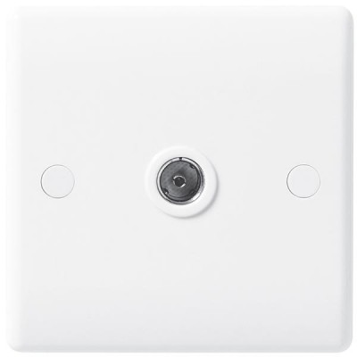 BG Nexus White TV Aerial Socket - 860