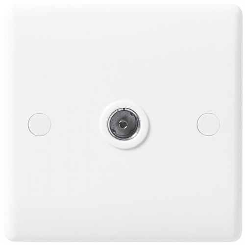 BG Nexus White TV Aerial Socket - 860