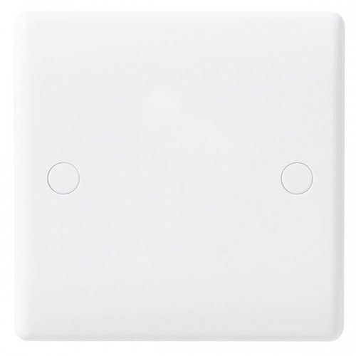 BG Nexus White Single Blanking Plate - 894