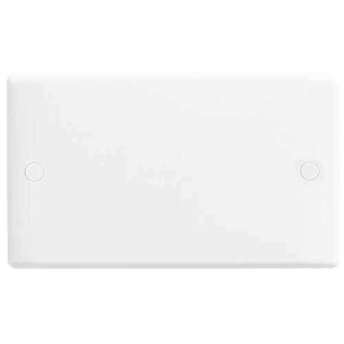 BG Nexus White Double Blanking Plate - 895