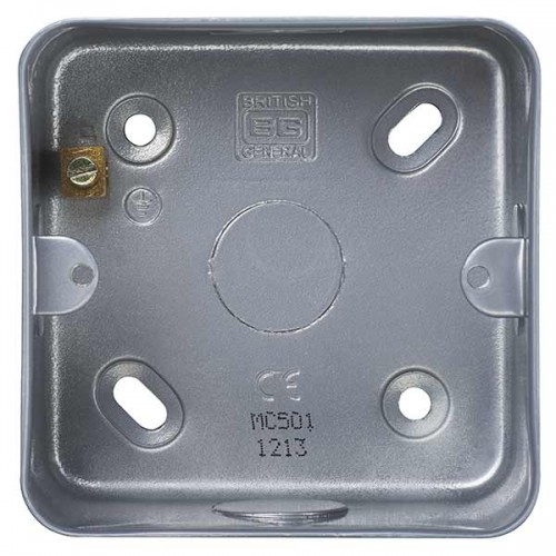 BG Nexus Metal Clad Single Mounting Box - MC501