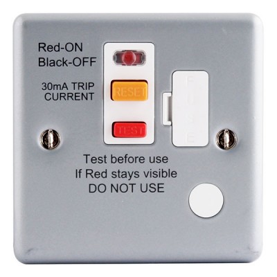 BG Nexus Metal Clad RCD Fused Connection Unit - MC554RCD