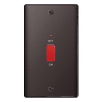 BG Nexus Black Nickel DP Double Plate 45A - NBN72