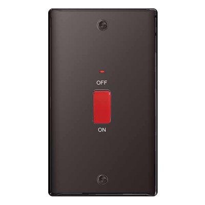 BG Nexus Black Nickel DP Double Plate 45A - NBN72