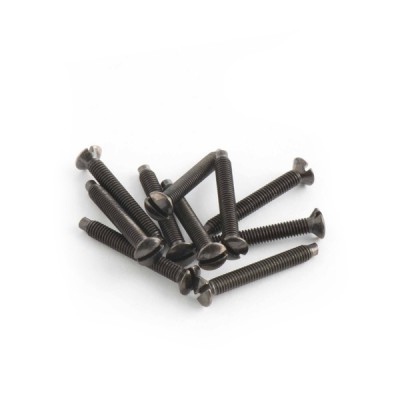 BG Nexus Black Nickel 28mm Spare Screws 10 Pack