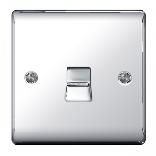 BG Nexus Polished Chrome Master Telephone Socket - NPCBTM1