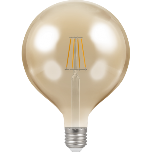 Crompton Filament Dimmable Antique LED G125 7.5W ES-E27
