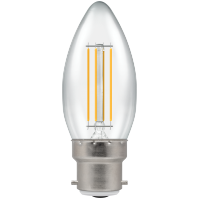 Crompton Filament LED Candle 4W BC-B22d