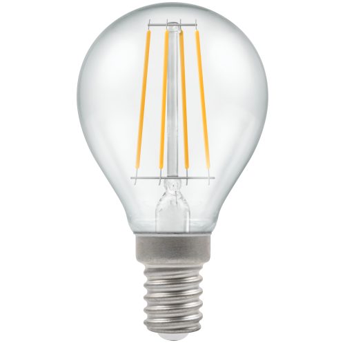 Crompton Filament LED Round 4W SES-E14
