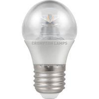 Crompton LED Dimmable Clear Round 6.5W ES-E27
