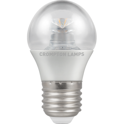 Crompton LED Dimmable Clear Round 6.5W ES-E27